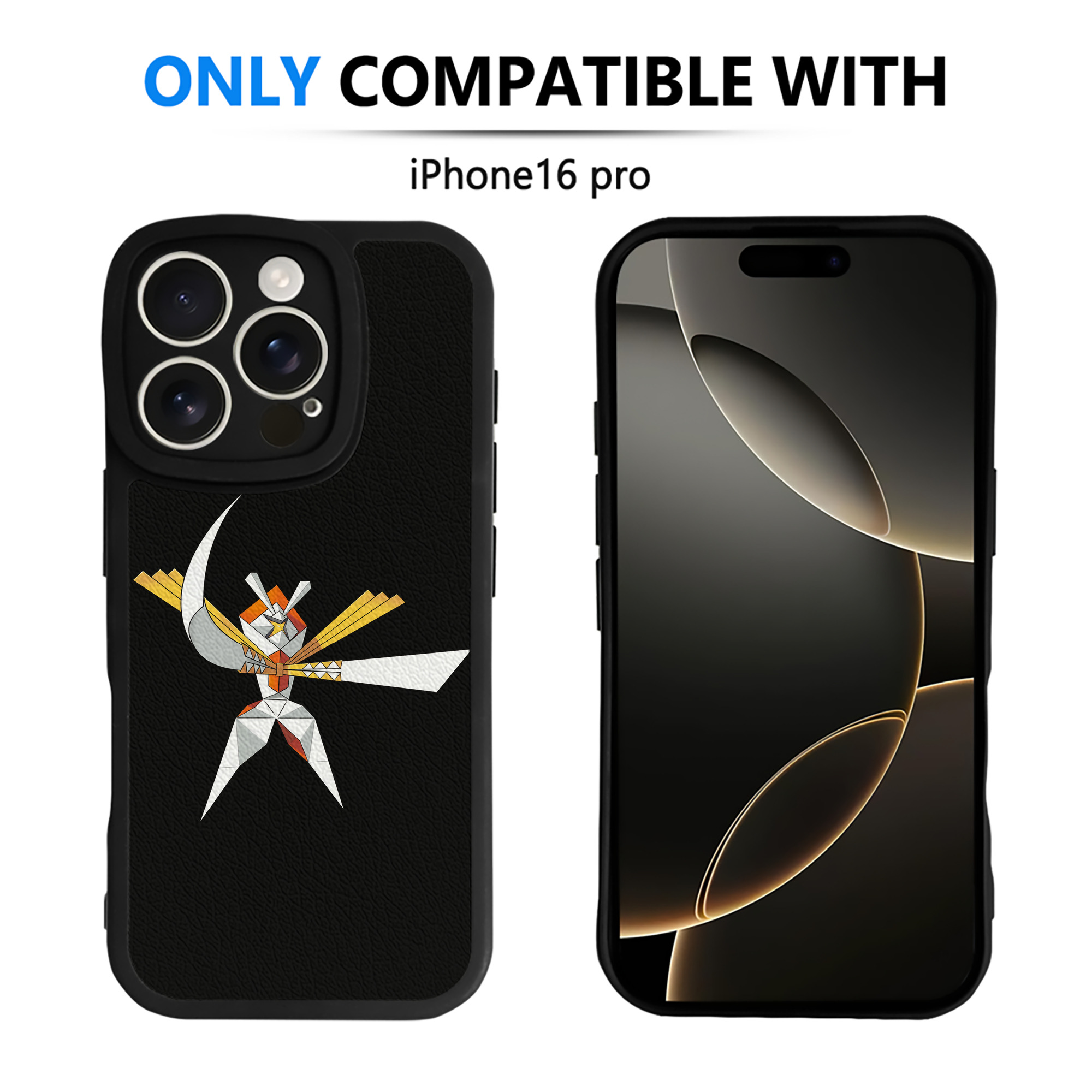 （画像用） ポケットモンスター Pokémon 【iPhone 16シリーズ対応】シリコンスマホケース（レザー調） 材質：シリコン